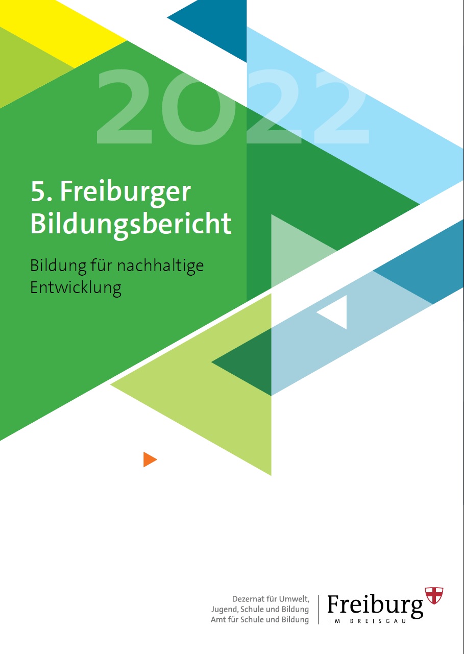 Cover des 5. Freiburger Bildungsberichts zu Bildung für nachhaltige Entwicklung