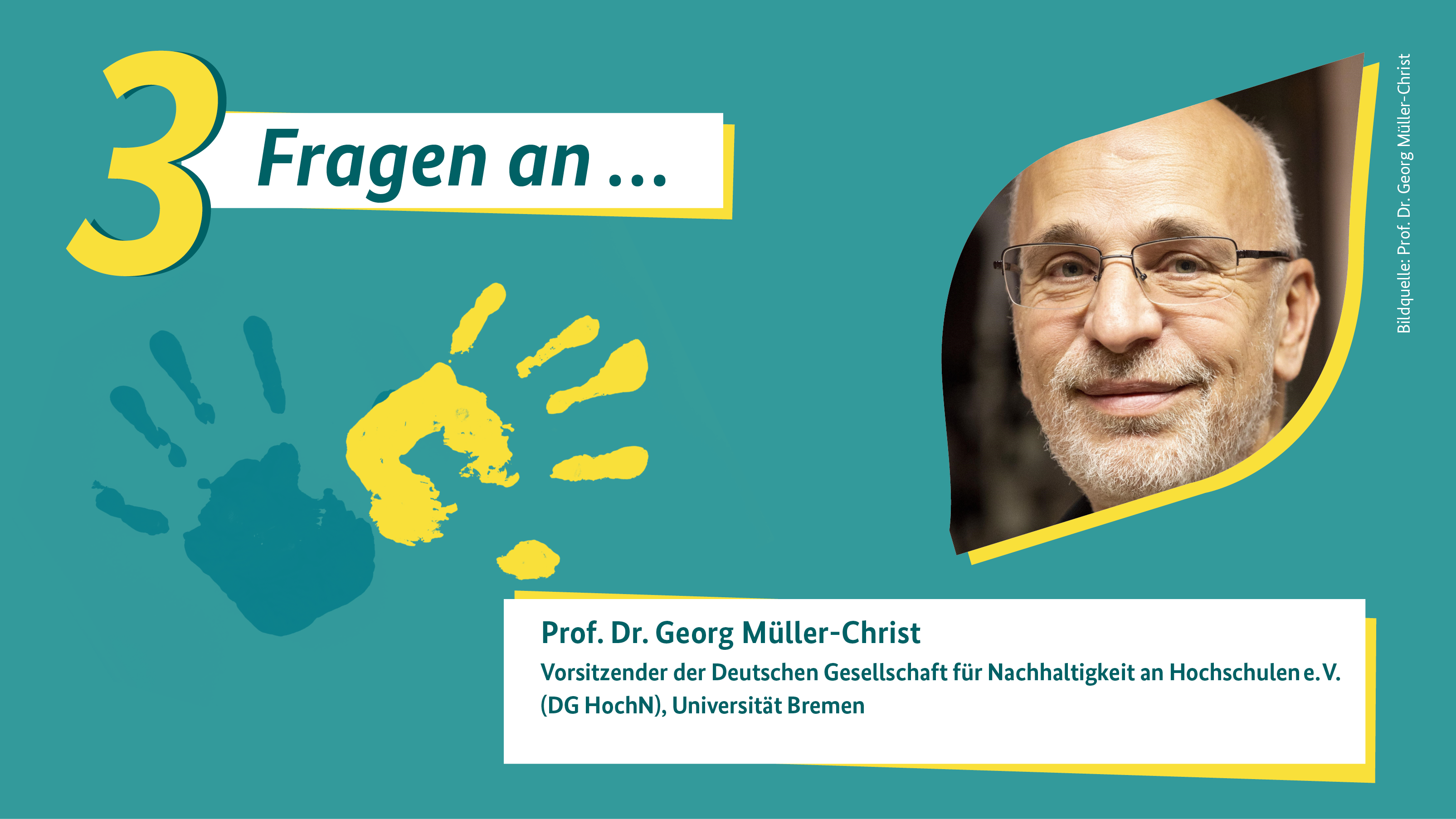 Grafik zu den 3 Fragen an Professor Dr. Georg Müller-Christ